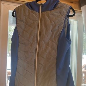 Blue and Grey Vest